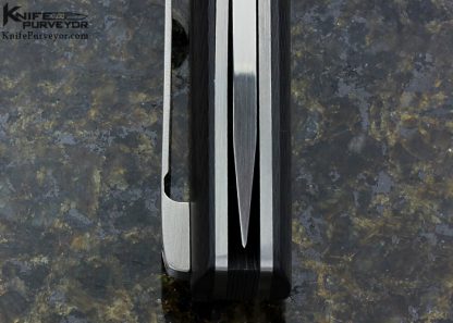 David Clark Custom Knife Carbon Fiber "Grunt" Flipper - Image 6