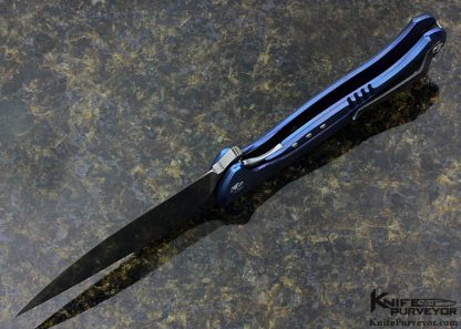 Matt Diskin Custom Knife Milled Frame Lock Flipper - Image 6