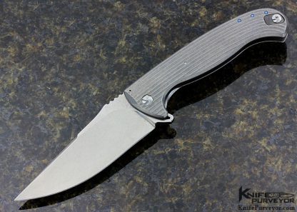 Matt Diskin Custom Knife Milled Frame Lock Flipper