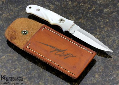 SR Johnson Custom Knife Pearl NY Special Engraved by Tim Halloran - Image 4