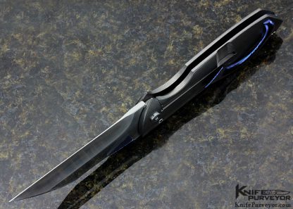 Jeremy Marsh Custom Knife "Wench XL" with Mokuti Clip Backbar, & 3D Thumbstuds - Image 5