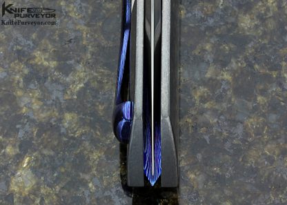 Jeremy Marsh Custom Knife "Wench XL" with Mokuti Clip Backbar, & 3D Thumbstuds - Image 7