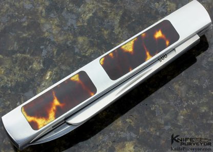 Warren Osborne Custom Knife #005 2 Blade Exotic Material Slipjoint - Image 5