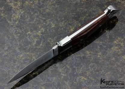 Dietmar Kressler Custom Knife "Falcon" Ironwood Fixed Blade - Image 5