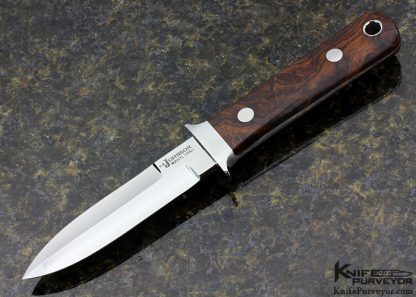 SR Johnson Custom Knife Desert Ironwood Dagger