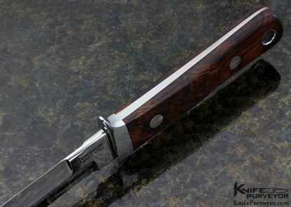 SR Johnson Custom Knife Desert Ironwood Dagger - Image 4