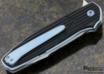 Joel Chamblin Custom Knife Milled G10 "Version" LinerLock Flipper - Image 3