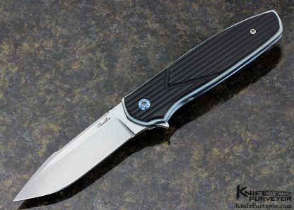 Joel Chamblin Custom Knife Milled G10 "Version" LinerLock Flipper