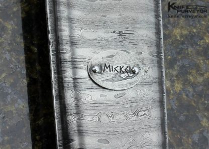 Michael Andersson Custom Knife Sole Authorship Mosaic Damascus Bowie - Image 12