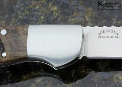 Joe Kious Custom Knife Sheep Horn Lockback - Image 3