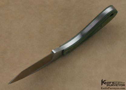 Aaron Fredrick Custom Knife Micarta Fixed Blade - Image 5