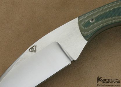 Aaron Fredrick Custom Knife Micarta Fixed Blade - Image 2