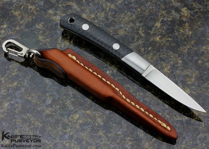 Yoshihito Aida Custom Knife Carbon Fiber - Image 3