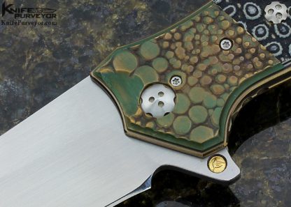 Allen Elishewitz Custom Knife Kopis 3D Machined G10 Linerlock Flipper - Image 2