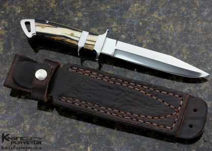 Angelo Scotti  Custom Knife Mini Bear Subhilt - Image 2