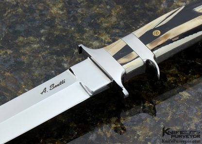 Angelo Scotti  Custom Knife Mini Bear Subhilt - Image 5