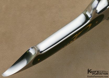 Charly Bennica Custom Knife "Le Squale" Exotic Material Interframe with 24Kt Gold Inlays  Spetember 27 2012 - Image 8