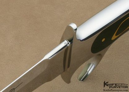 Charly Bennica Custom Knife "Le Squale" Exotic Material Interframe with 24Kt Gold Inlays  Spetember 27 2012 - Image 6