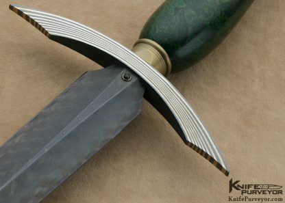 Bertie Rietveld Custom Knife Sole Authorship Verdite Dagger - Image 3