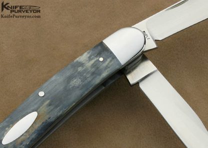 Bill Ruple Custom Knife 3 Blade Whittler Slipjoint - Image 2