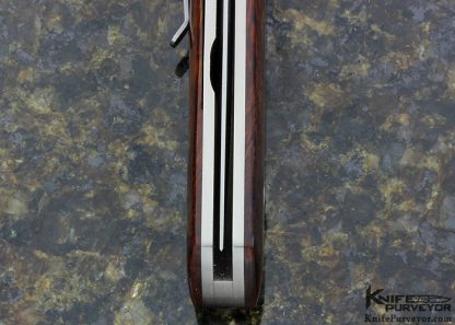 Bob Dozier Custom Knife Ironwood Linerlock - Image 6