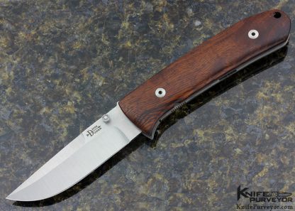 Bob Dozier Custom Knife Ironwood Linerlock