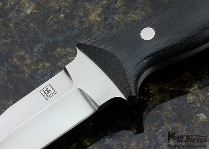 Bob Lum Custom Knife One Off Asymetrical Dagger - Image 2