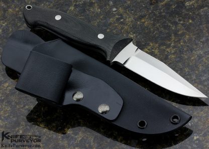 Bob Lum Custom Knife One Off Asymetrical Dagger - Image 3