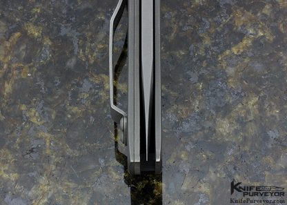 Robert Terzola Custom Knife Titanium Linerlock - Image 6