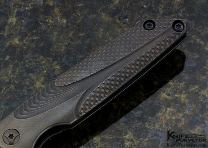 Brian Nadeau Custom Knife Typhoon Frame Lock Flipper - Image 2