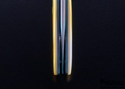 C.H. Morris Custom Knife Gold Lip Pearl & Titanium - Image 8