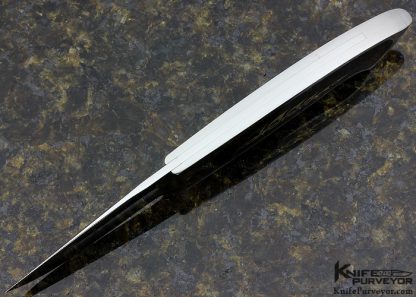 Charlie Bennica Custom Knife Exotic Material with 24KT Gold Inlays "Comete" Folder - Image 4