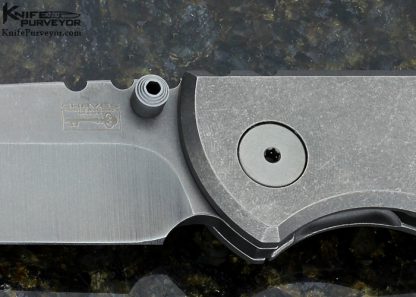 Ramon Chavez Custom Knife American Made 228 Titanium Frame Lock - Image 2