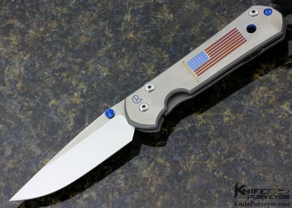 Chris Reeve Custom Knife Large Titanium Sebenza 21 "Freedom"