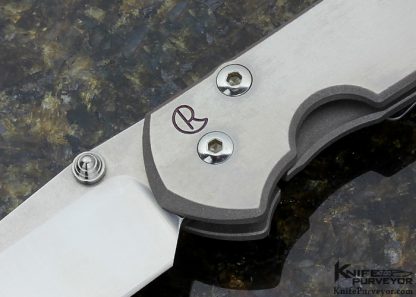 Chris Reeve Custom Knife Small Sebenza 21 Unique Graphic - Image 2