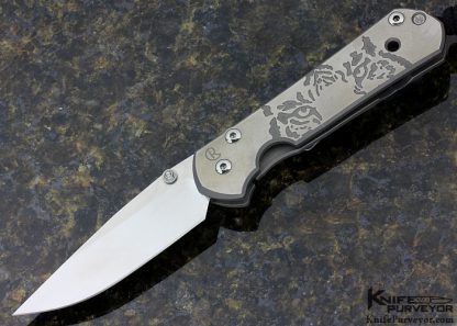 Chris Reeve Custom Knife Small Sebenza 21 CGG Eyes