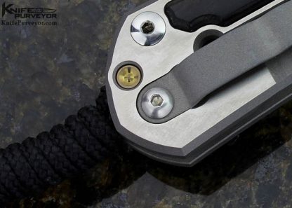 Chris Reeve Custom Knife Large Sebenza 21 with Gabon Ebony Inlay - Image 4