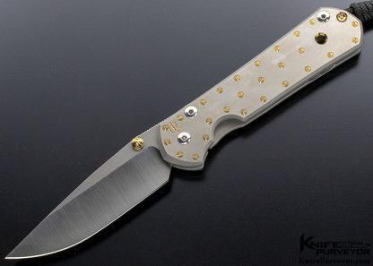 Chris Reeve Custom Knife Large Sebenza 21 CGG Fastened