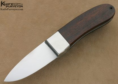 D.E. Henry Custom Knife Extremely Rare "E1" Rosewood Folder August 19 2010