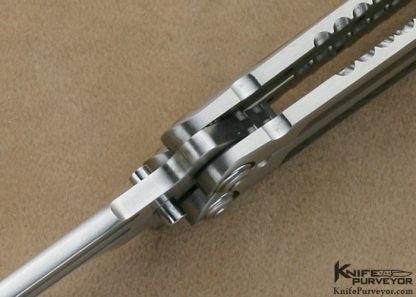 Darrel Ralph Custom Knife "Venturi" Balisong with Carbon Fiber Interframe Inlays & S30V Dagger Blade - Image 7