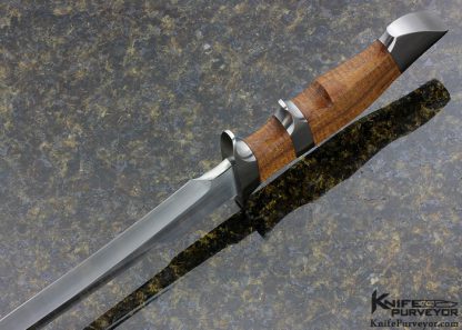 David Broadwell Custom Knife 10" "MLR"  Subhilt Fighter - Image 5