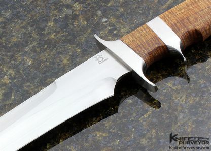 David Broadwell Custom Knife 10" "MLR"  Subhilt Fighter - Image 2