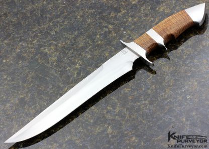 David Broadwell Custom Knife 10" "MLR"  Subhilt Fighter