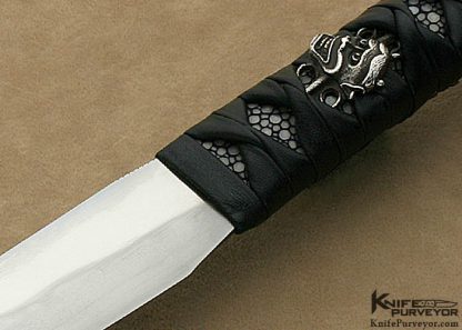 David Goldberg Custom Knife Sole Authorship "Blue Devil" Zanto - Image 2