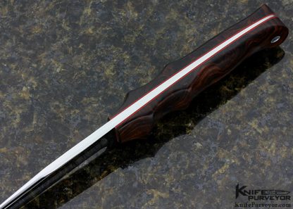 David Sharp Custom Knife "Loveless Style" Improved Handle Desert Ironwood Utility Hunter - Image 4