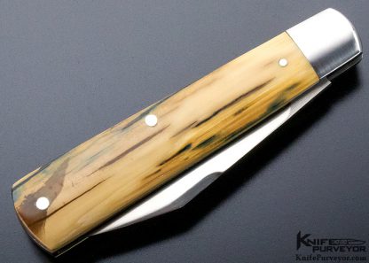 David Taber Custom Knife Slipjoint Barlow Jack Mammoth Slipjoint - Image 5