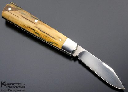 David Taber Custom Knife Slipjoint Barlow Jack Mammoth Slipjoint - Image 3