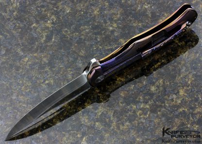 D.B. Fraley Custom Knife Moku-Ti "Shamal" Frame Lock Flipper - Image 5