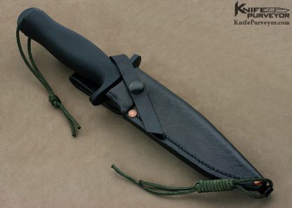 D.E. Henry Custom Knife Vietnam War Era C10 Fighter with Canvas Bag - Image 7