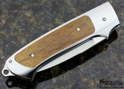 Dietmar Kressler Custom Knife Interframe Bale Lock Folder - Image 3